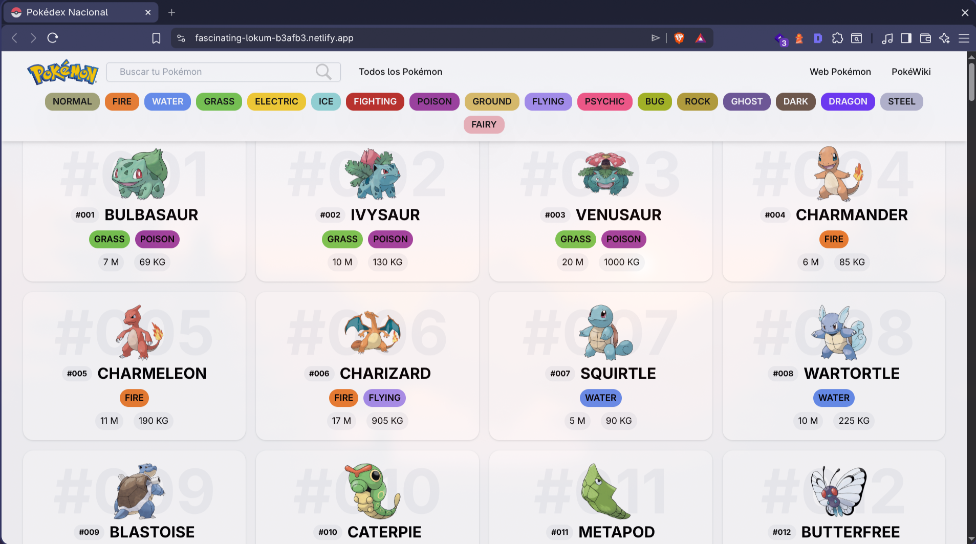 Pokédex Nacional